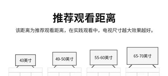 距离与电视尺寸（如何选择适合的距离和电视尺寸来提升观影效果）