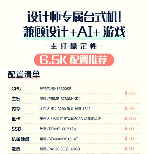 台式电脑配置怎么选？如何避免配置低导致的卡顿？